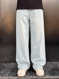 Ice Blue Baggy Denim