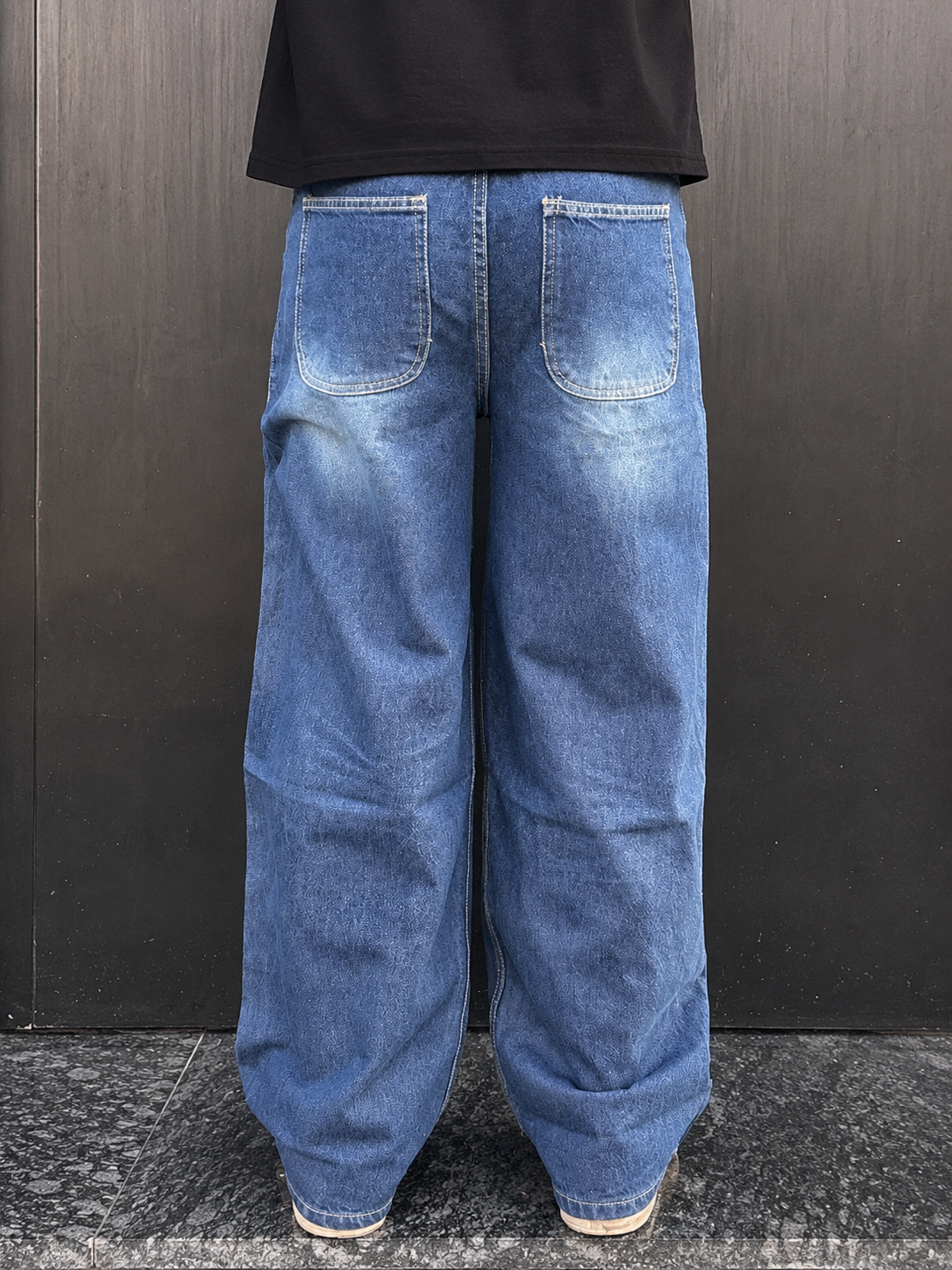 Vintage Indigo Baggy Denim