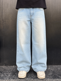 Vintage Sky Blue Baggy Denim