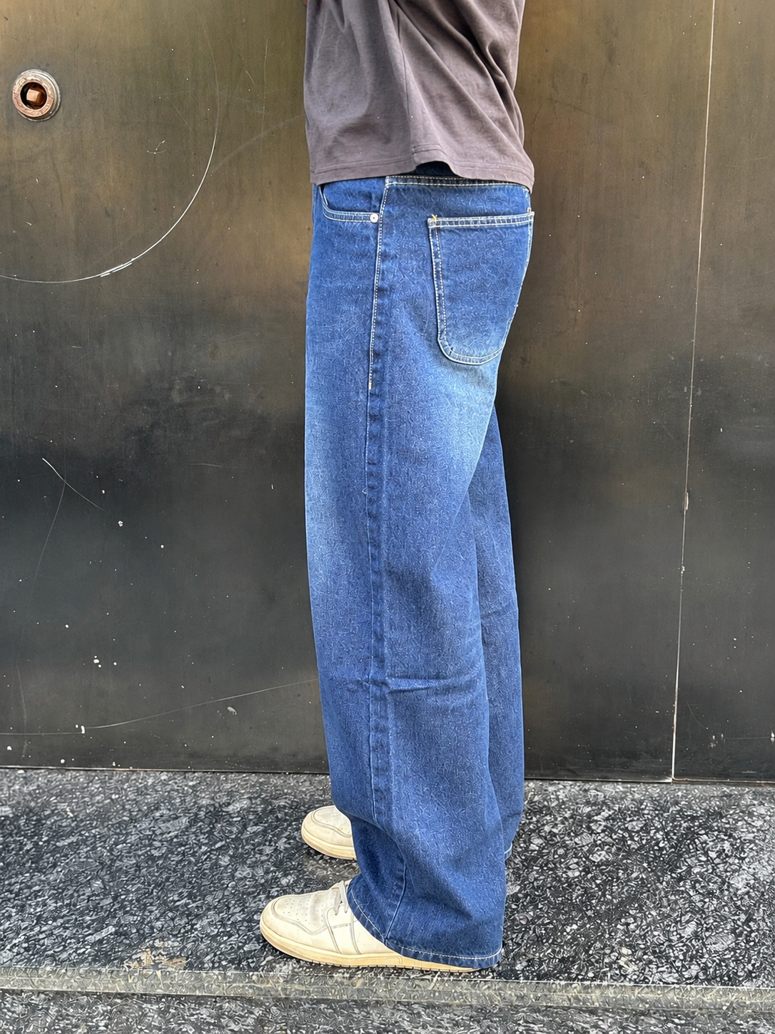 Vintage Indigo Baggy Denim