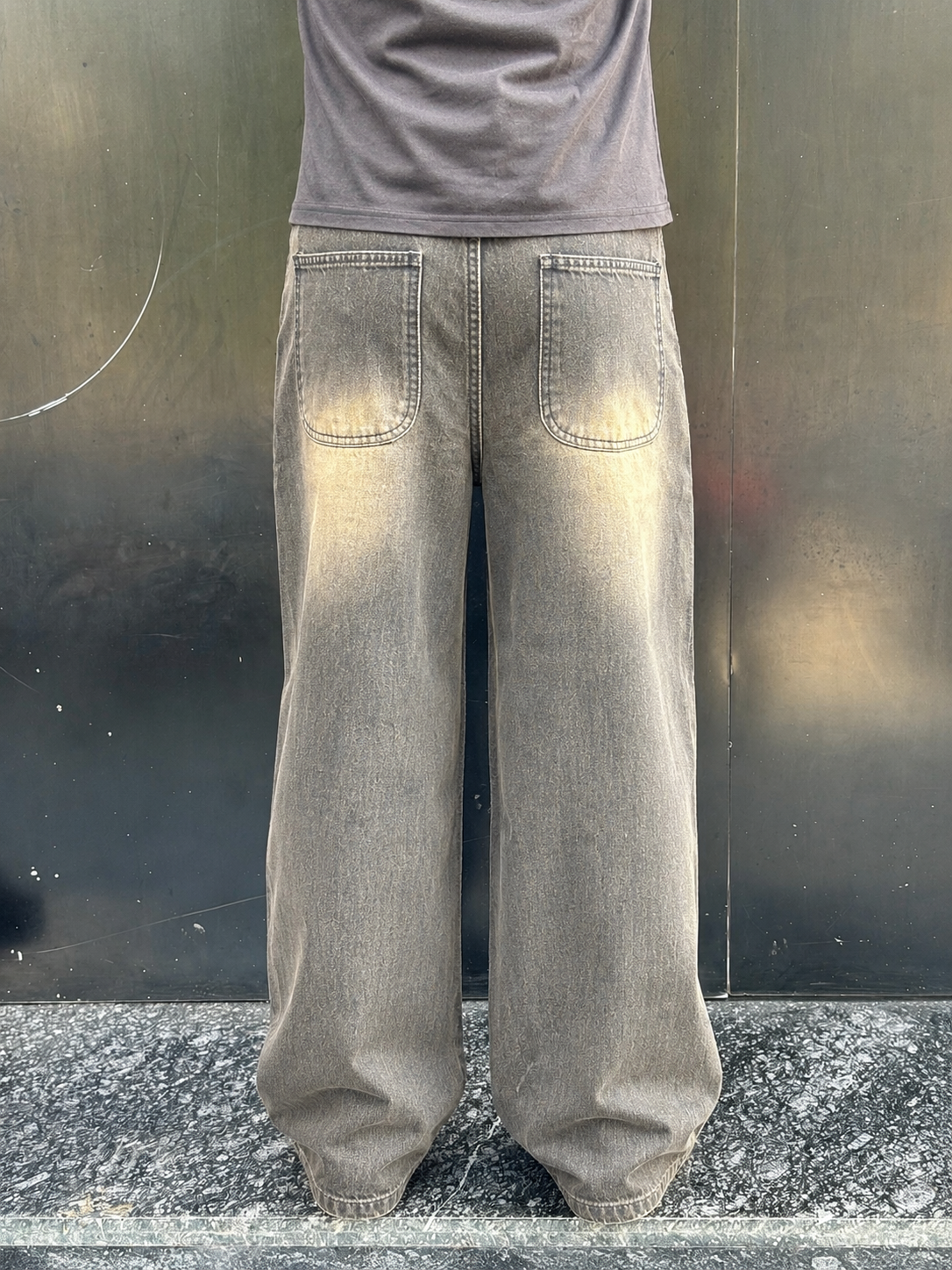 Vintage Ash Baggy Denim