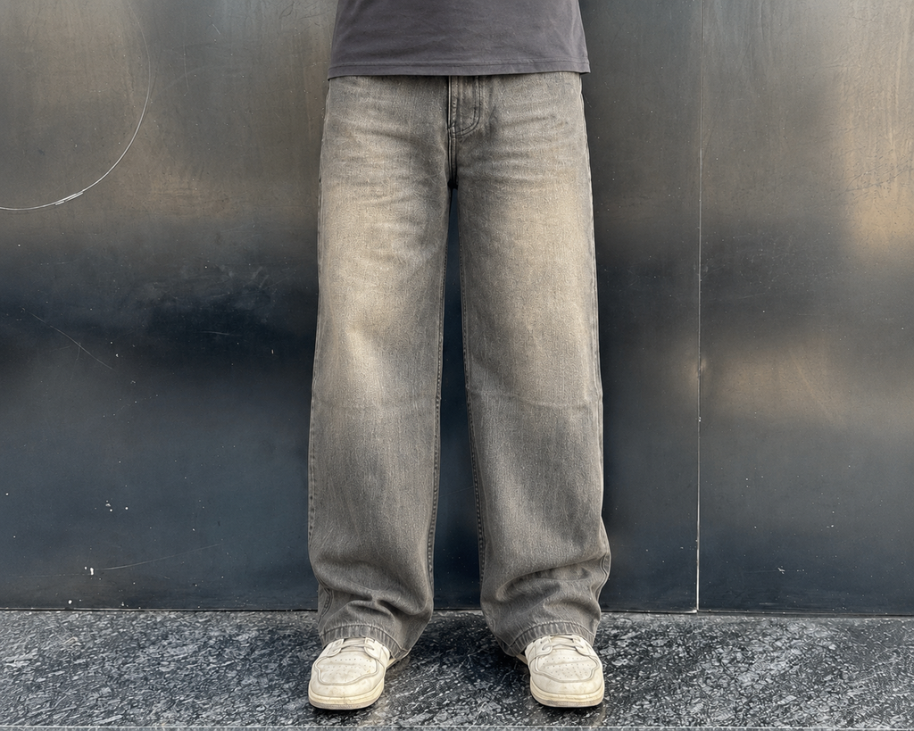 Vintage Ash Baggy Denim