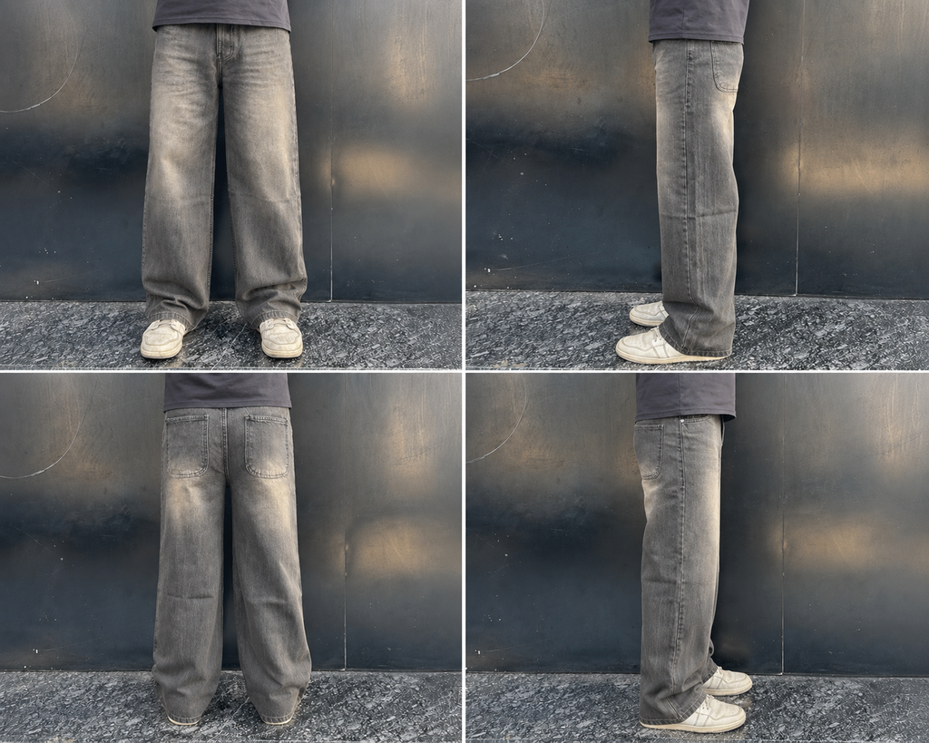 Vintage Ash Baggy Denim