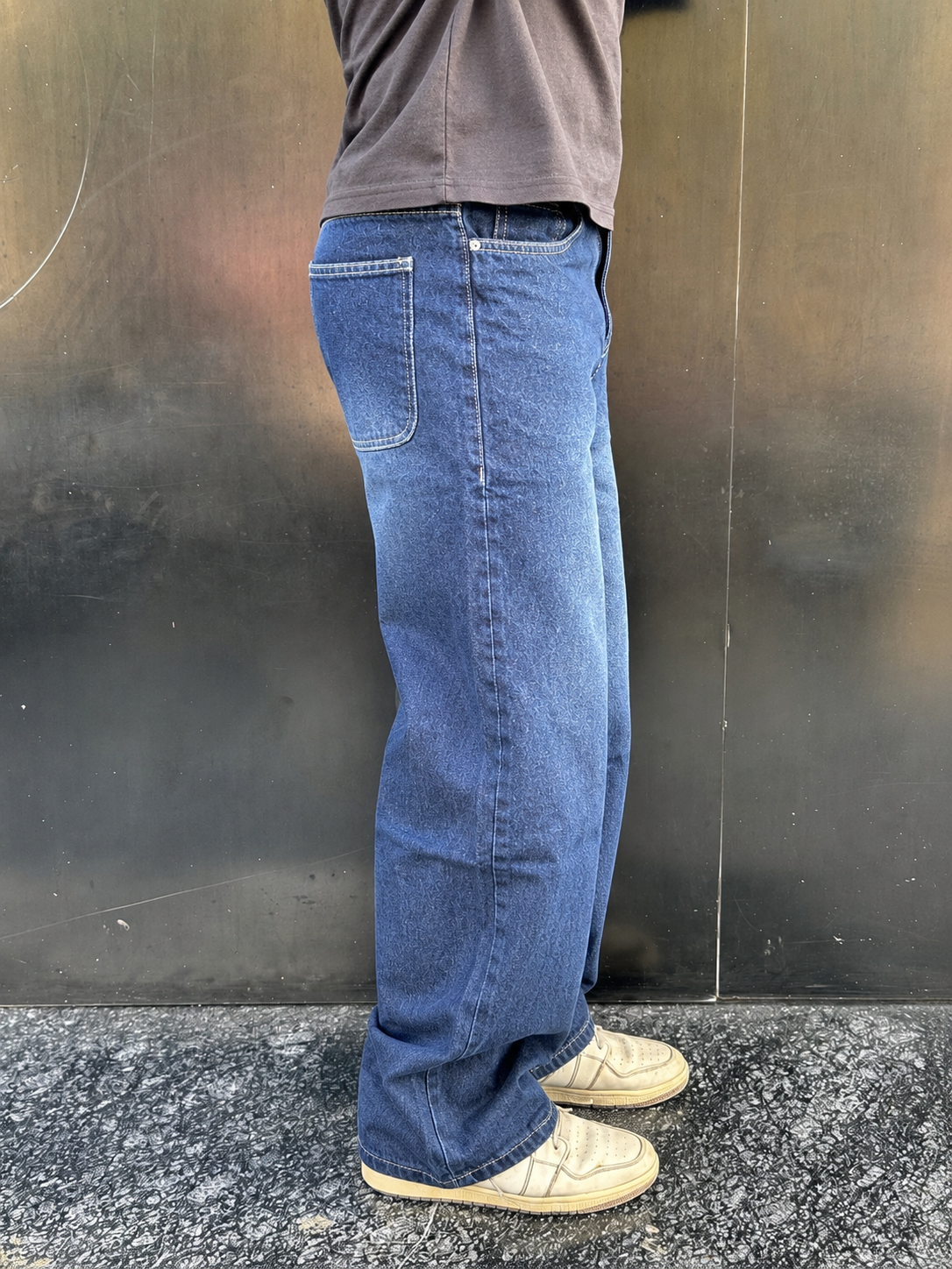 Vintage Indigo Baggy Denim