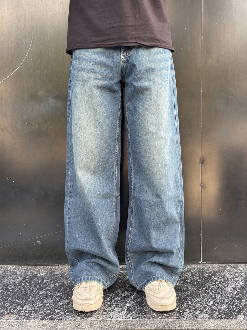 Classic Blue Baggy Denim