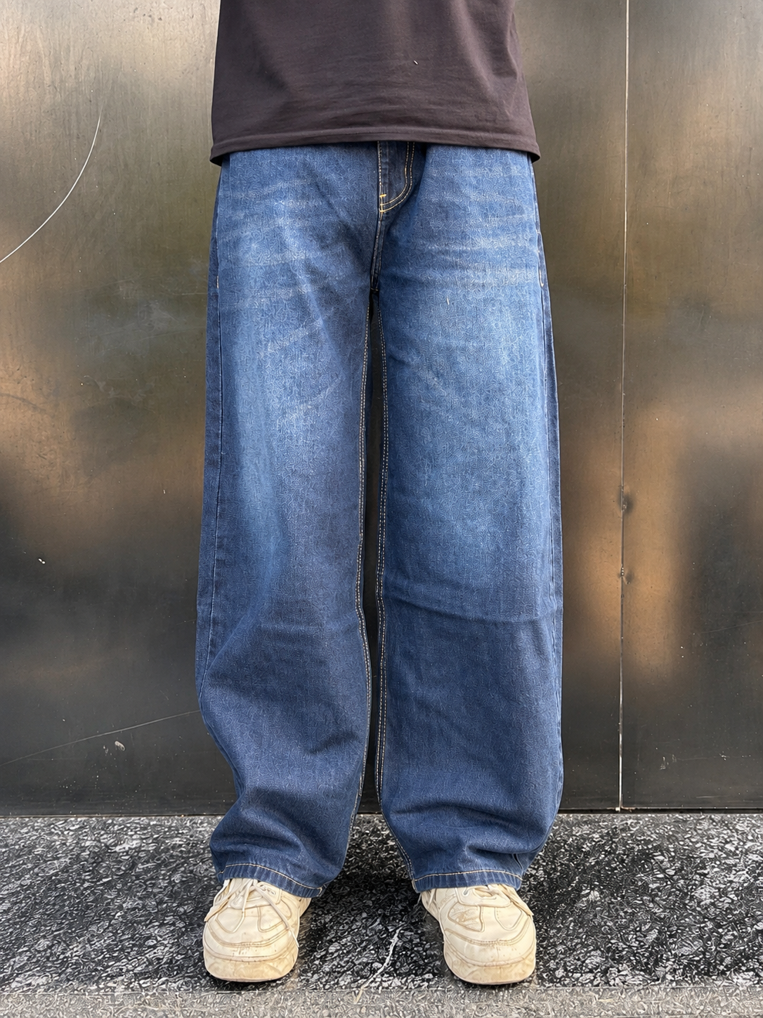 Vintage Indigo Baggy Denim