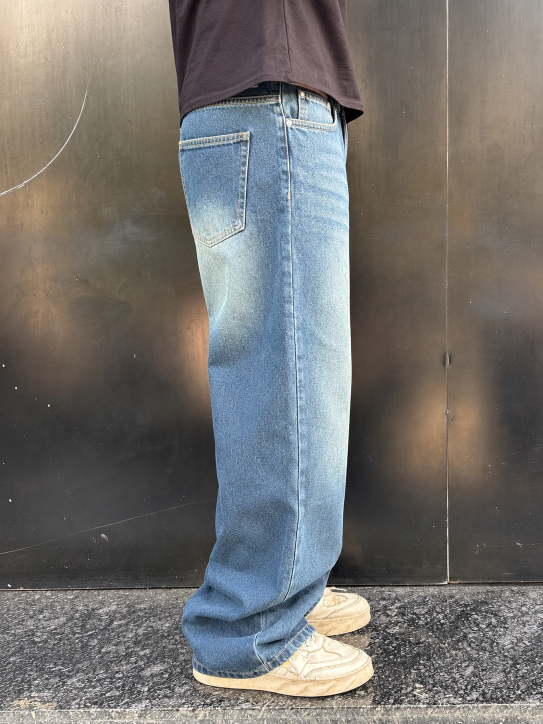 Classic Blue Baggy Denim