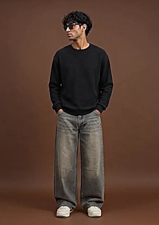 Vintage Ash Baggy Denim
